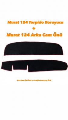 MURAT 124 TORPİDO KORUYUCU VE MURAT 124 ARKA CAM ÖNÜ ÖRTÜ SET