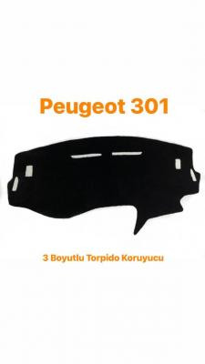 PEUGEOT 301 3 BOYUTLU HALI TORPİDO KORUYUCU 