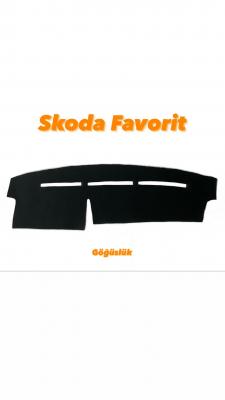 SKODA FAVORİT DERİ KAPİTONE TORPİDO KORUYUCU ÖRTÜ