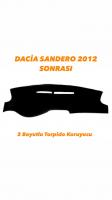 DACİA SANDERO 2012 SONRASI 3 BOYUTLU VİP DERİ TORPİDO KORUYUCU