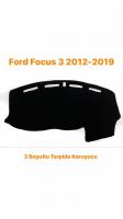 FORD FOCUS 3 2012-2019 ARASI 3 BOYUTLU HALI TORPİDO KORUYUCU