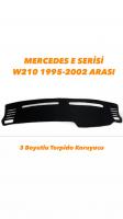 MERCEDES E SERİSİ W210 1995-2002 ARASI 3 BOYUTLU VİP DERİ TORPİDO KORUYUCU
